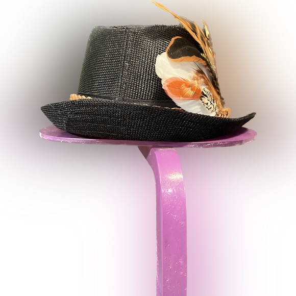 Feather Fedora Hat - Picture 5 of 5